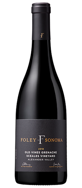 2018 Foley Sonoma Old Vine Sceales Vineyard Grenache, Alexander Valley