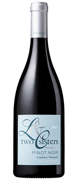 2021 Two Sisters Lindsay's Vineyard Reserve Pinot Noir, Sta. Rita Hills