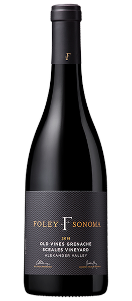 2018 Foley Sonoma Old Vine Sceales Vineyard Grenache, Alexander Valley
