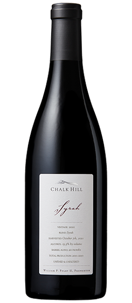 2021 Chalk Hill Estate Syrah, Sonoma County