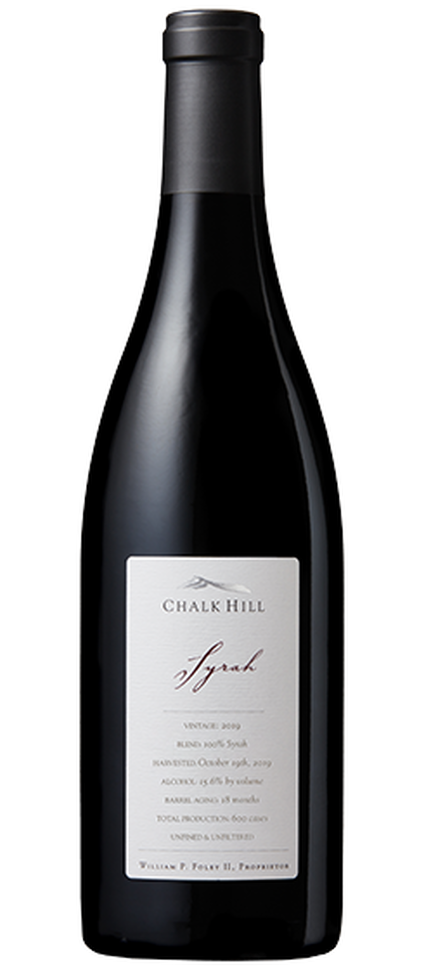 2019 Chalk Hill Estate Syrah, Sonoma County