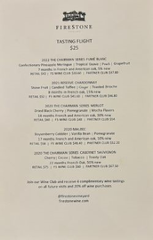 $25 TASTING