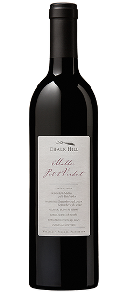 2022 Chalk Hill Malbec Petit Verdot, Chalk Hill