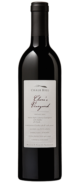 2021 Chalk Hill Clara's Vineyard Red Wine, Chalk Hill