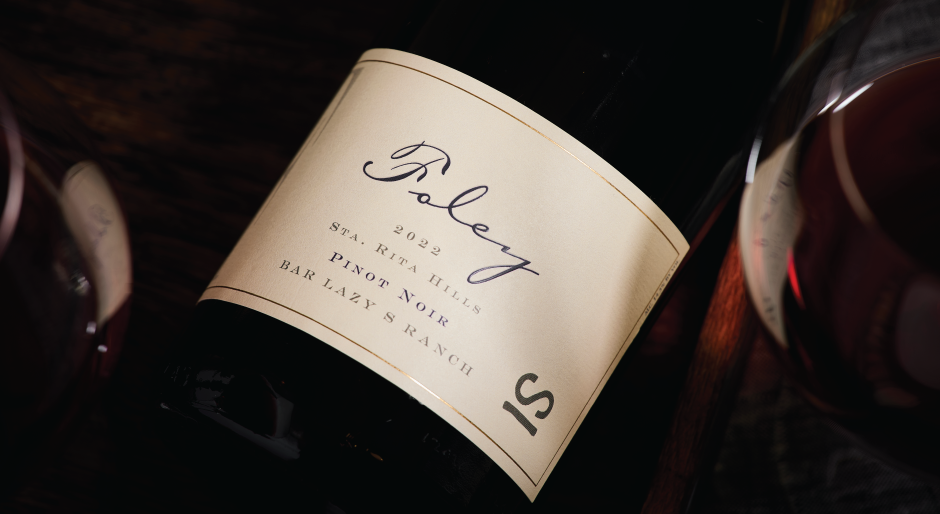 A bottle of Foley Estates Bar Lazy S Ranch Pinot Noir, Santa Rita Hills