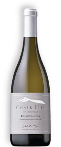 A bottle of 2022 Chalk Hill Estate Chardonnay, Chalk Hill