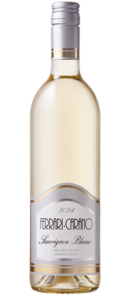 A bottle of 2024 Ferrari-Carano Sauvignon Blanc, Dry Creek Valley