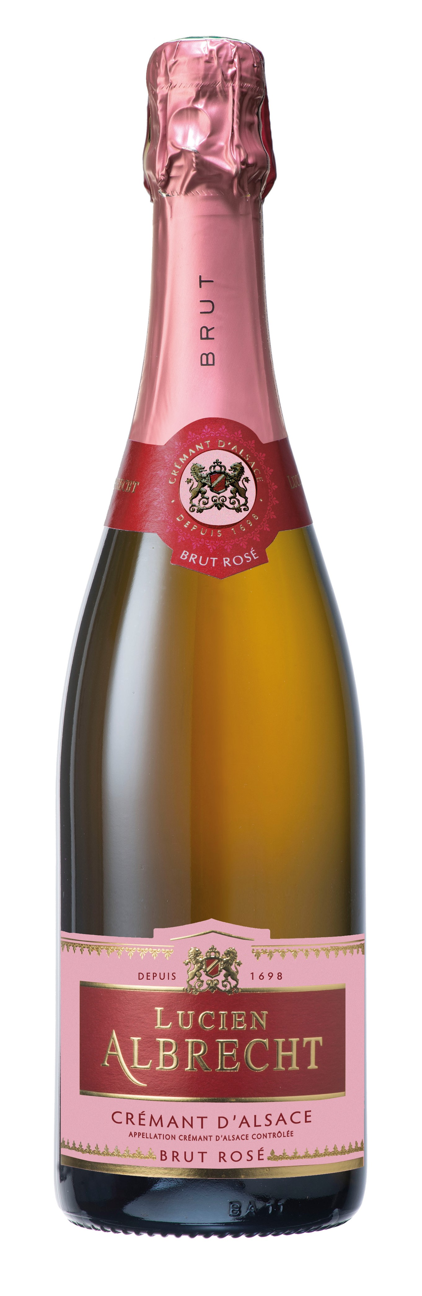 Lucien Albrecht Brut Rosé Crémant d'Alsace, Alsace